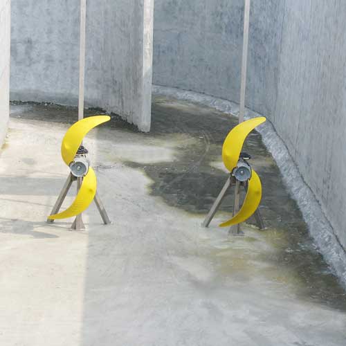 Submersible agitater/submersible slow speed propeller (QJB series