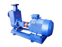 self-priming sewage pump